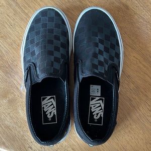 Never worn brand new vans men’s size 5 women’s size 6.5